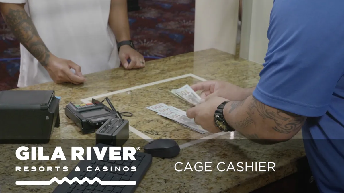 Cage Cashier at Gila River Resorts & Casinos